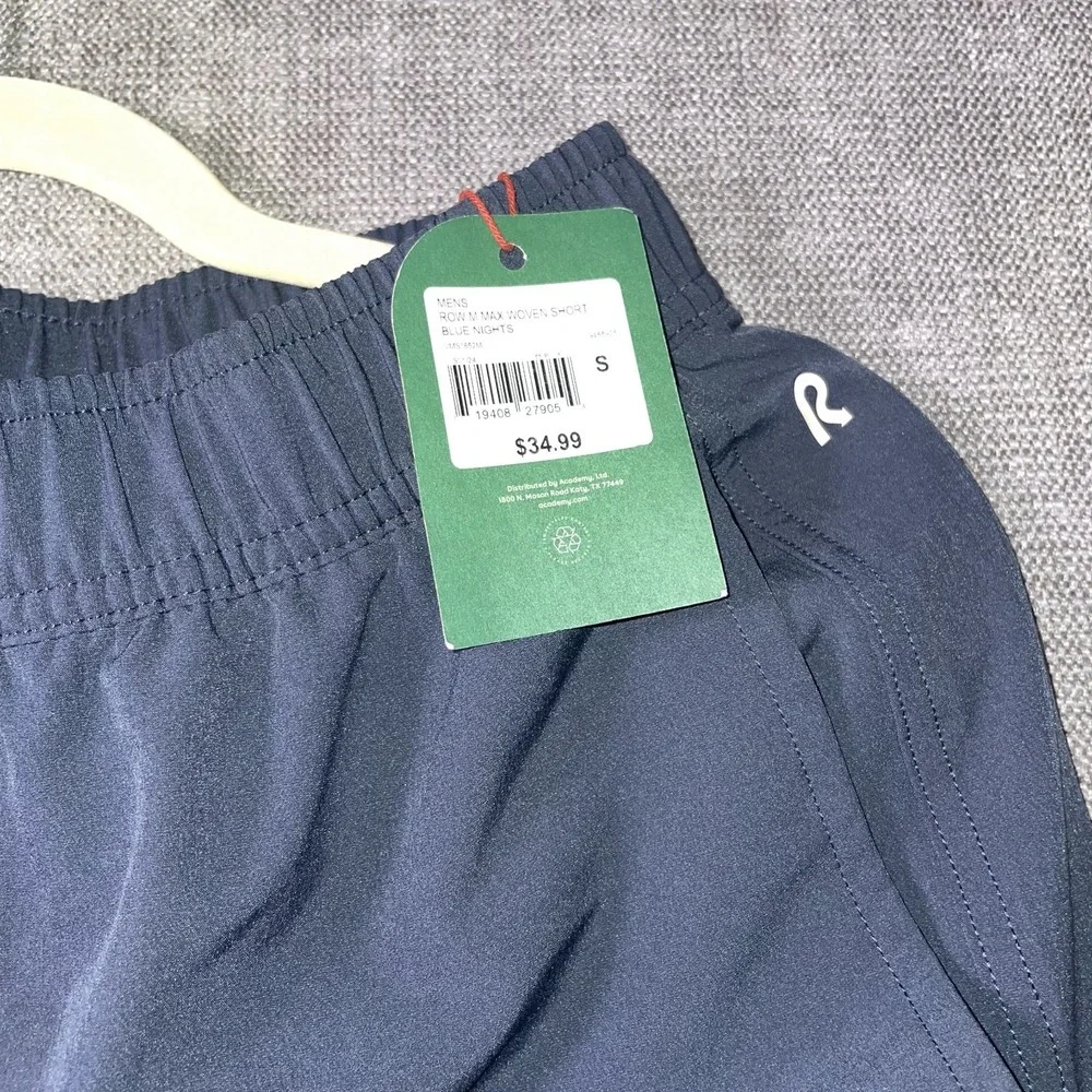 The Row Right Of Way Max Woven Shorts Men Small Blue Nights Elastic Waist Summer